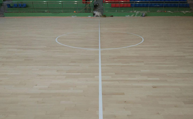 湖北柞木籃球場木地板行業價格表