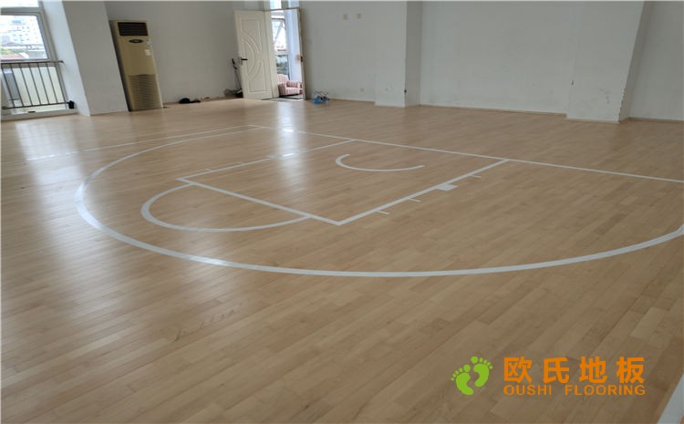 徐州市第二實驗幼兒園籃球館木地板案例